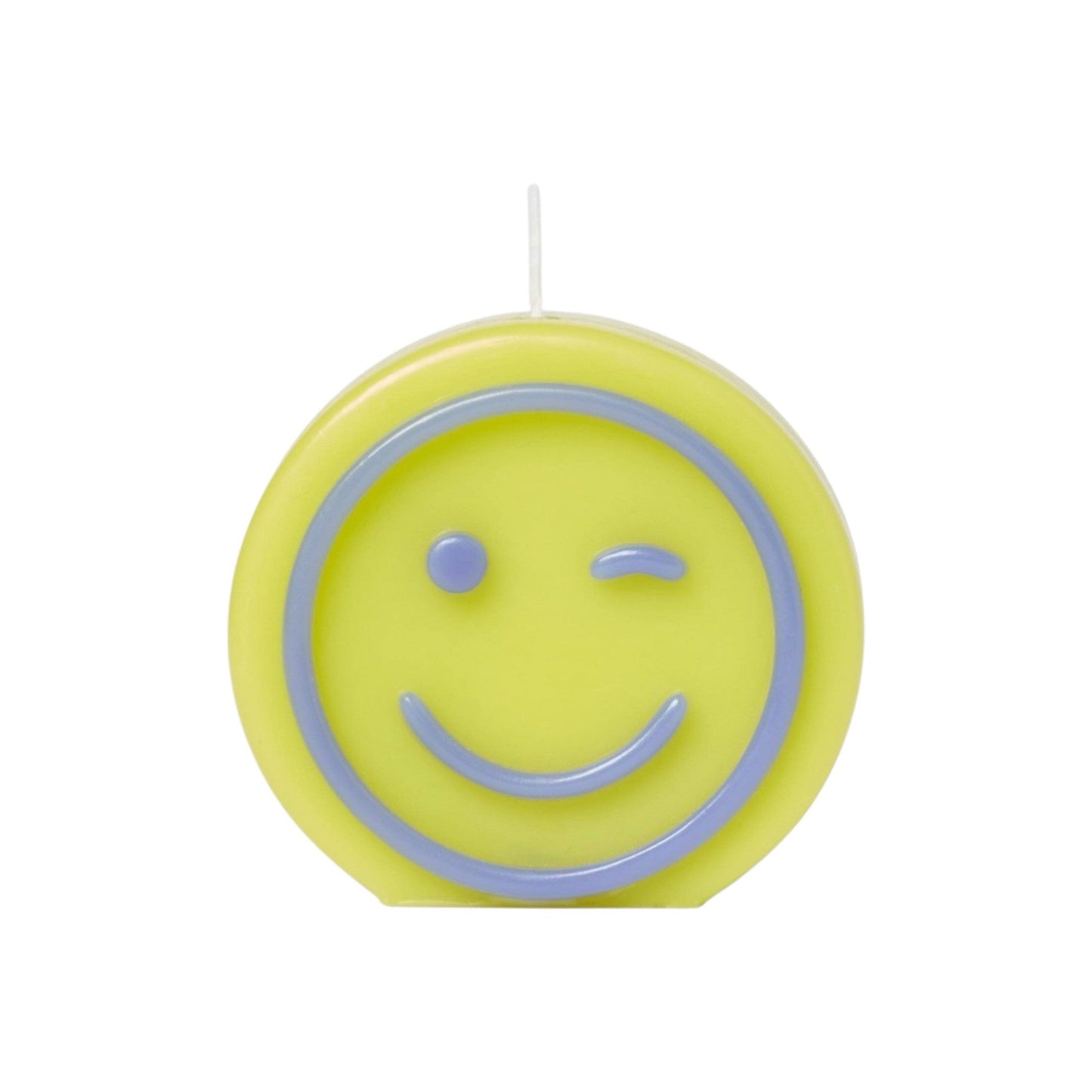 Smiley Face Figural Candle