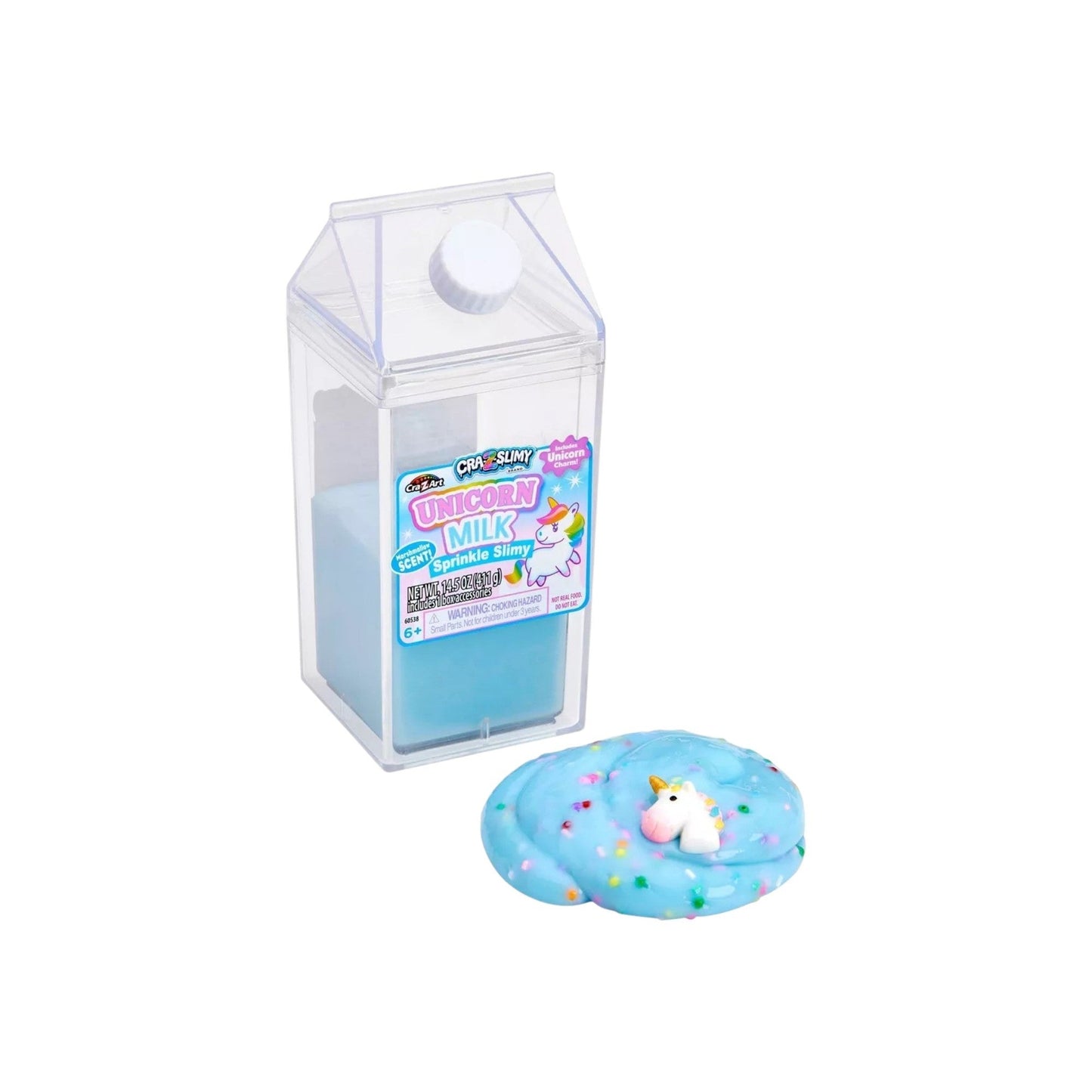 Milk Carton Character Unicorn Slimes And Putties