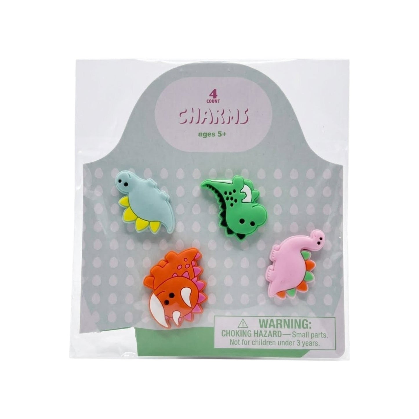 Dinosaur Shoe Charms Set