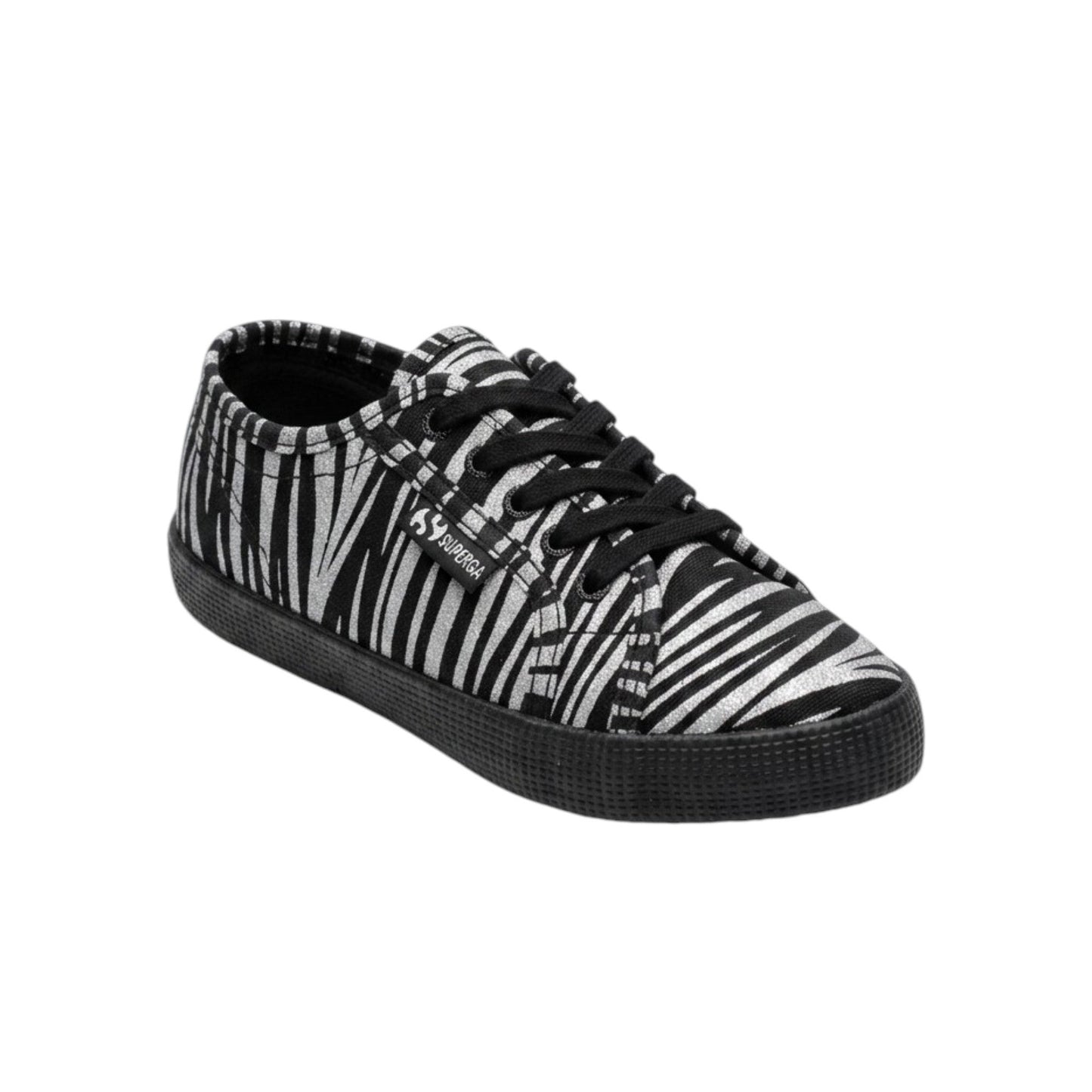 Kids Girl's Textured Shoes,Black/Silver