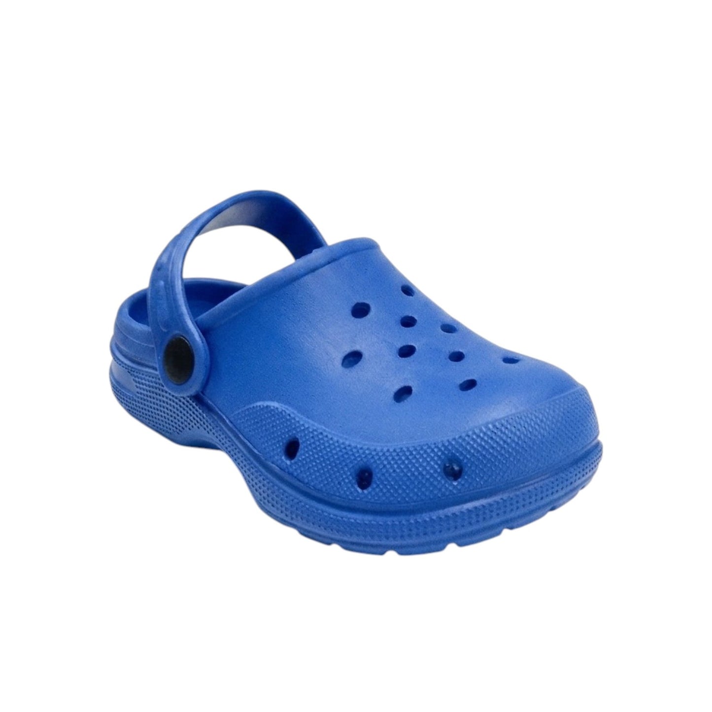 Kids Boy's Plain Solid Slippers,Navy Blue