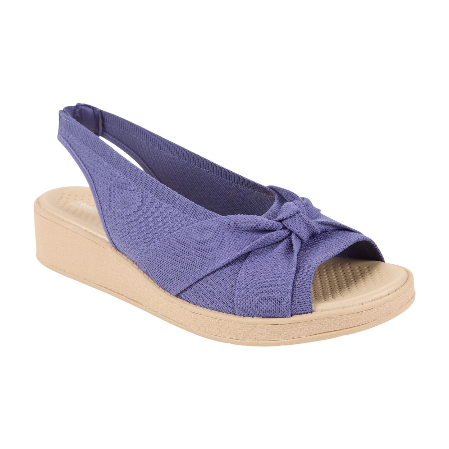 Women's Textured Sandals,Purple