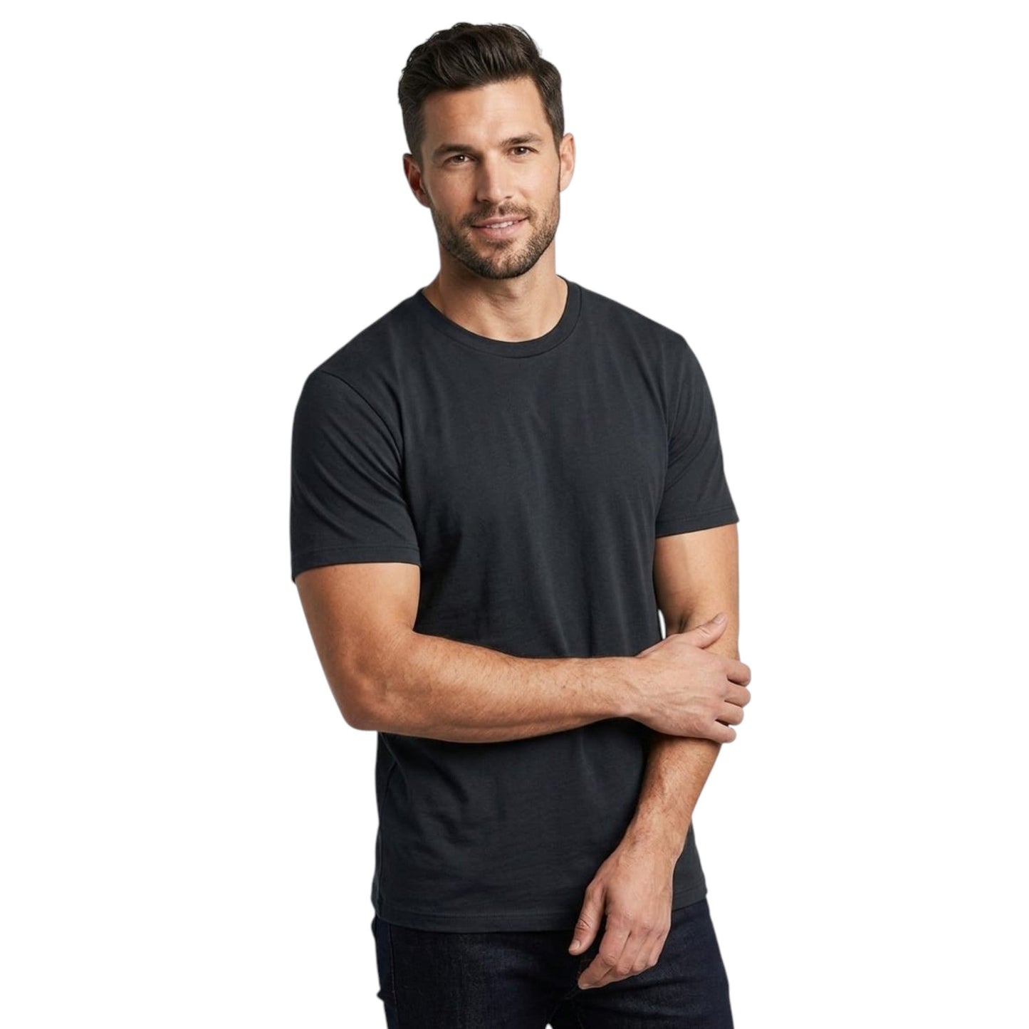 Men's Plan Top,Black