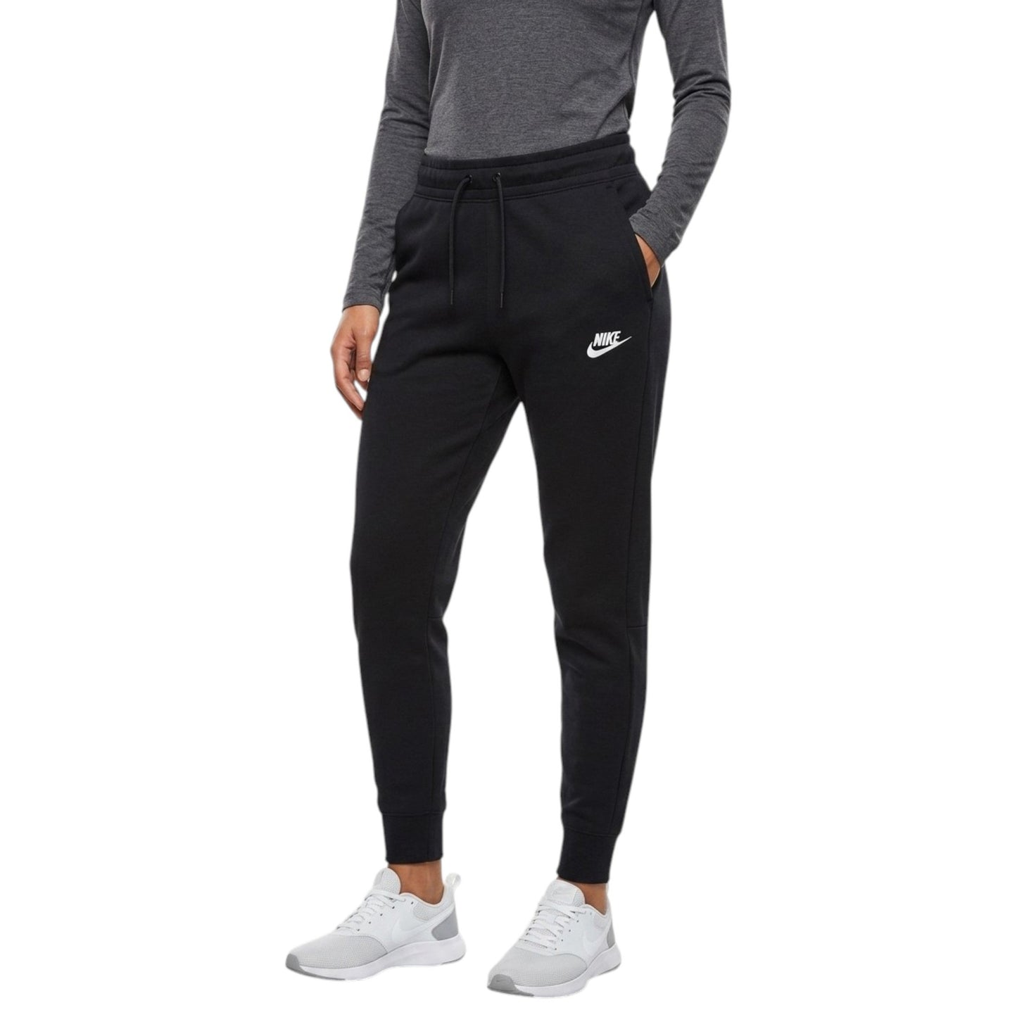 Women's Brand Logo Printed Pant,Black