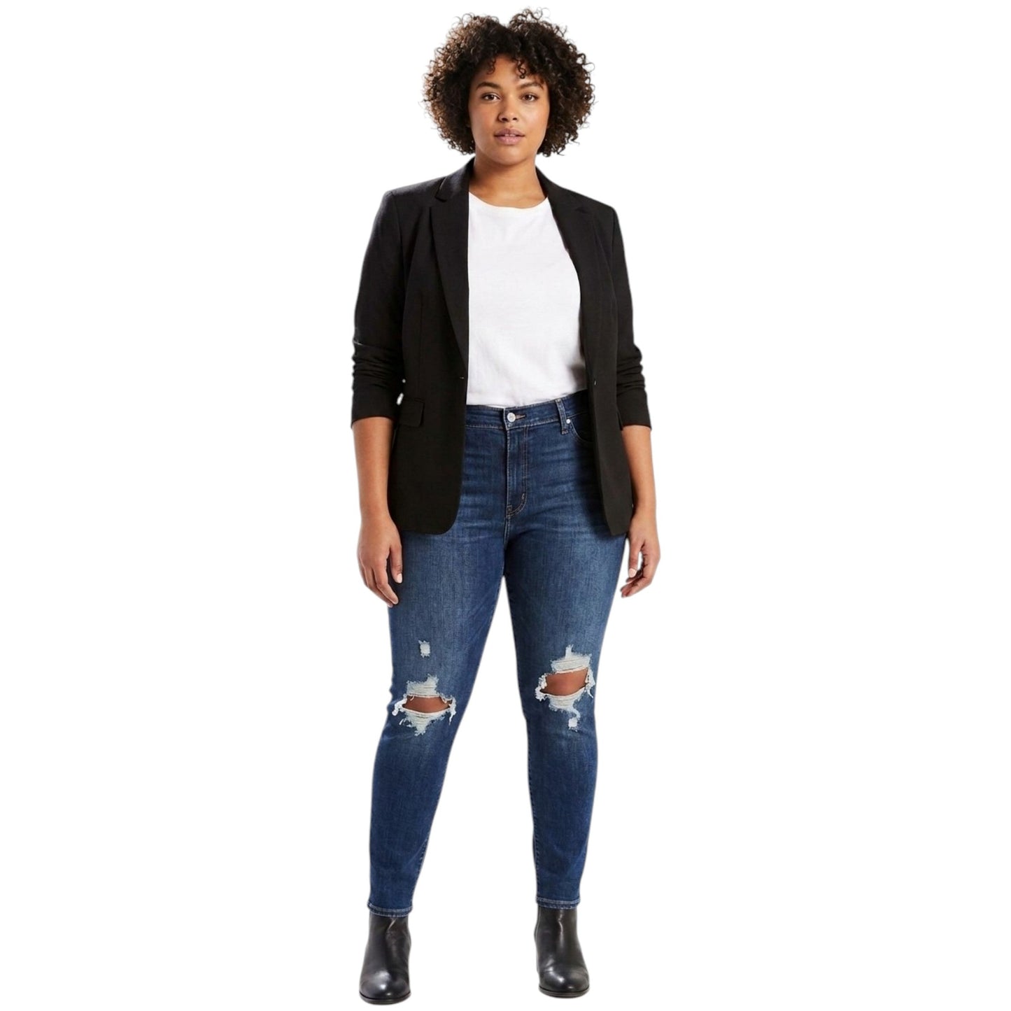 Women's Ripped Jeans ,Blue