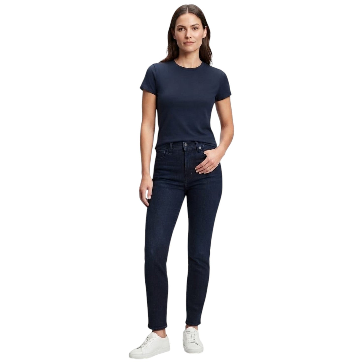 Women's Plain Top,Navy