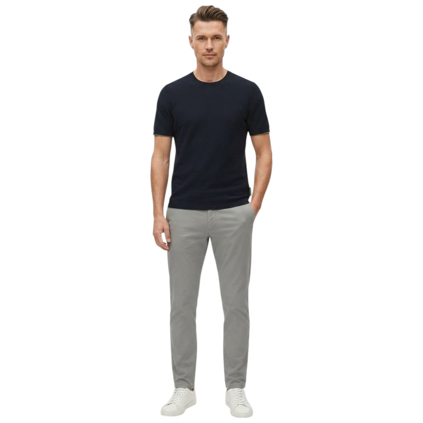 Men's Textured Top,Navy