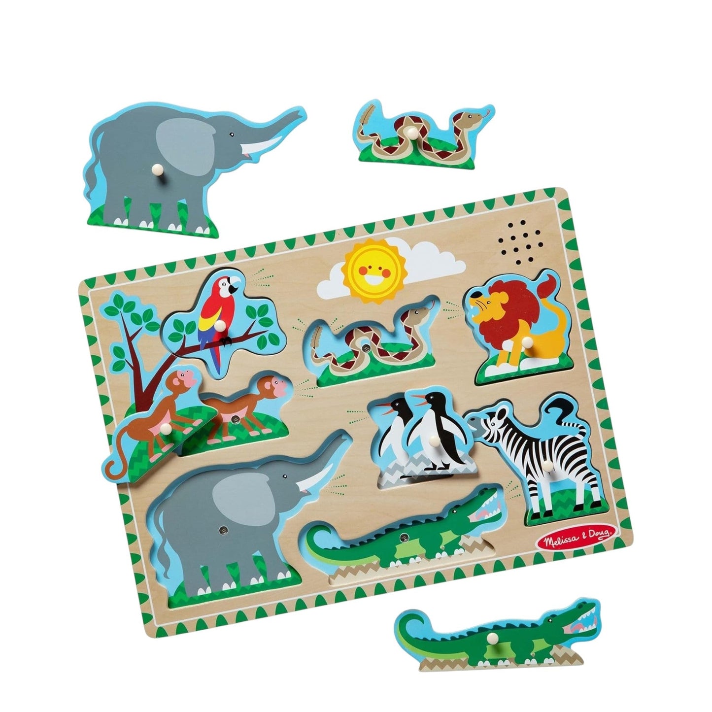 Animal Puzzle With Sounds