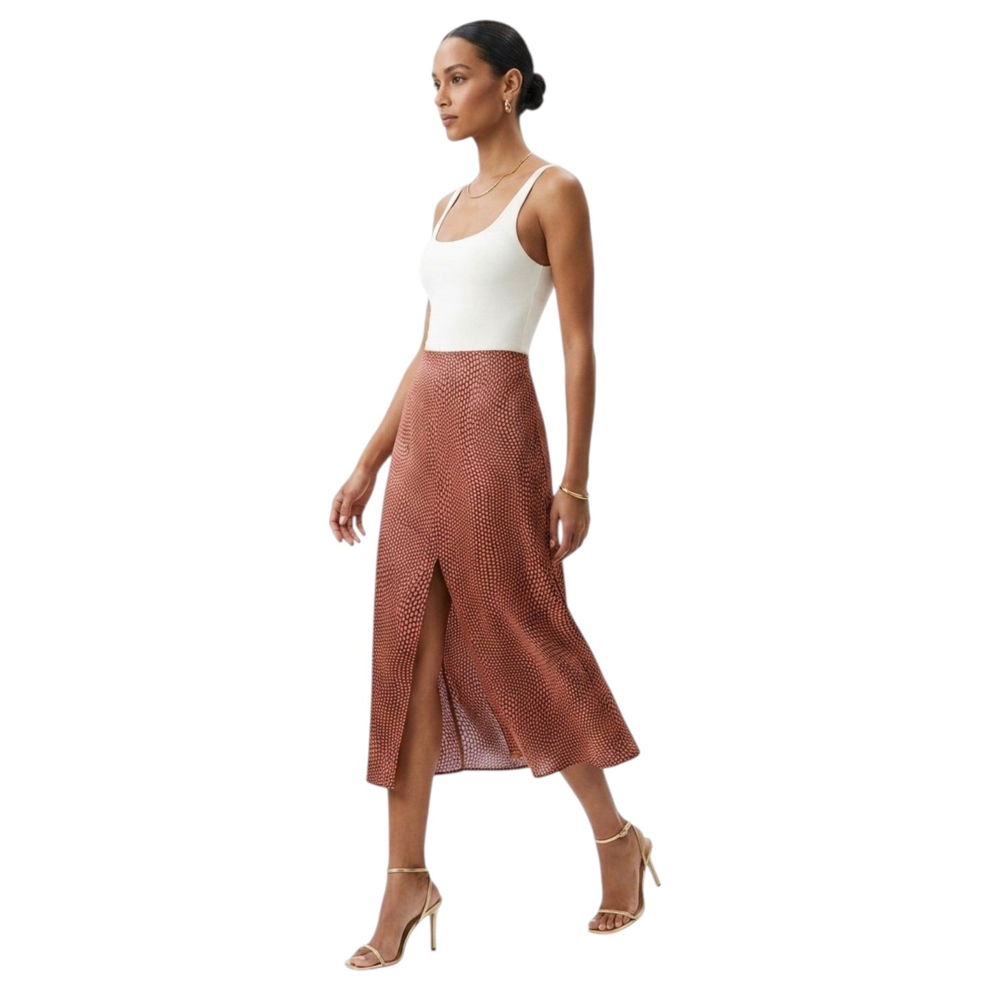 Women's Printed Skirt,Multi