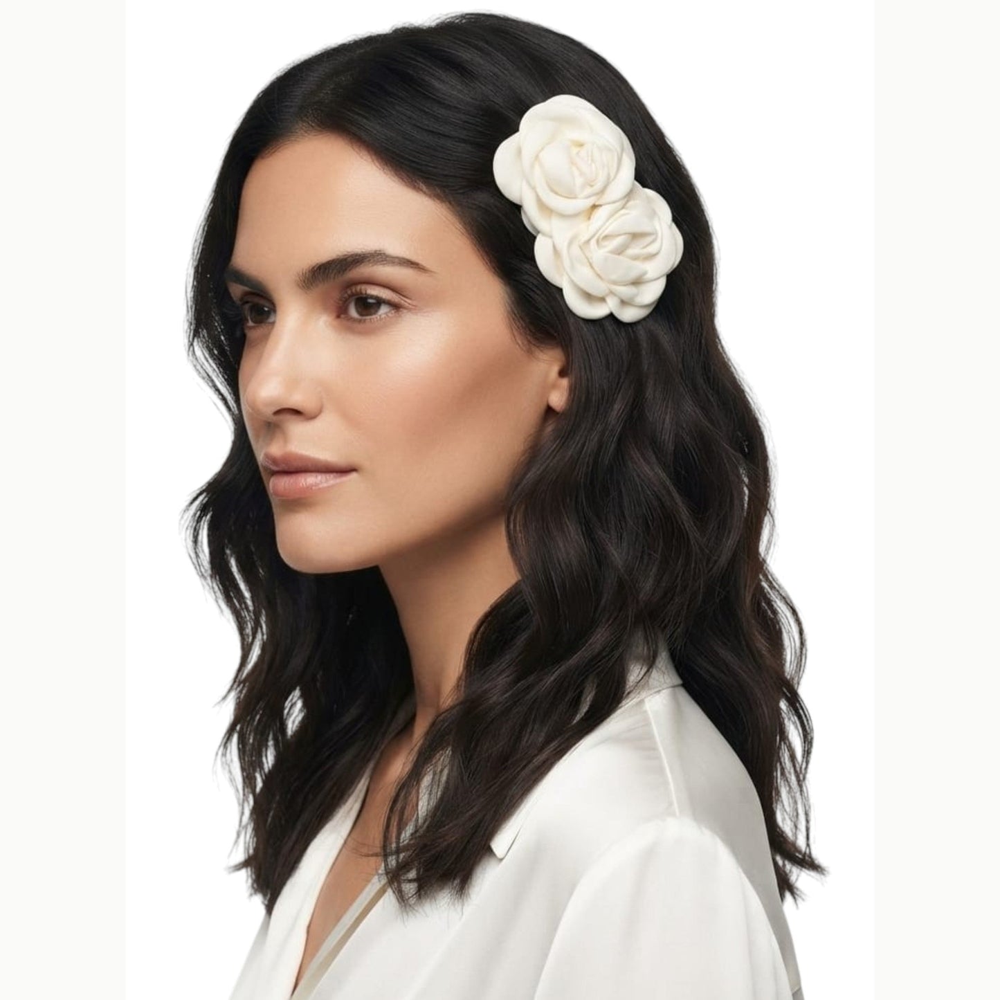 Hair Elastic & Clips Band