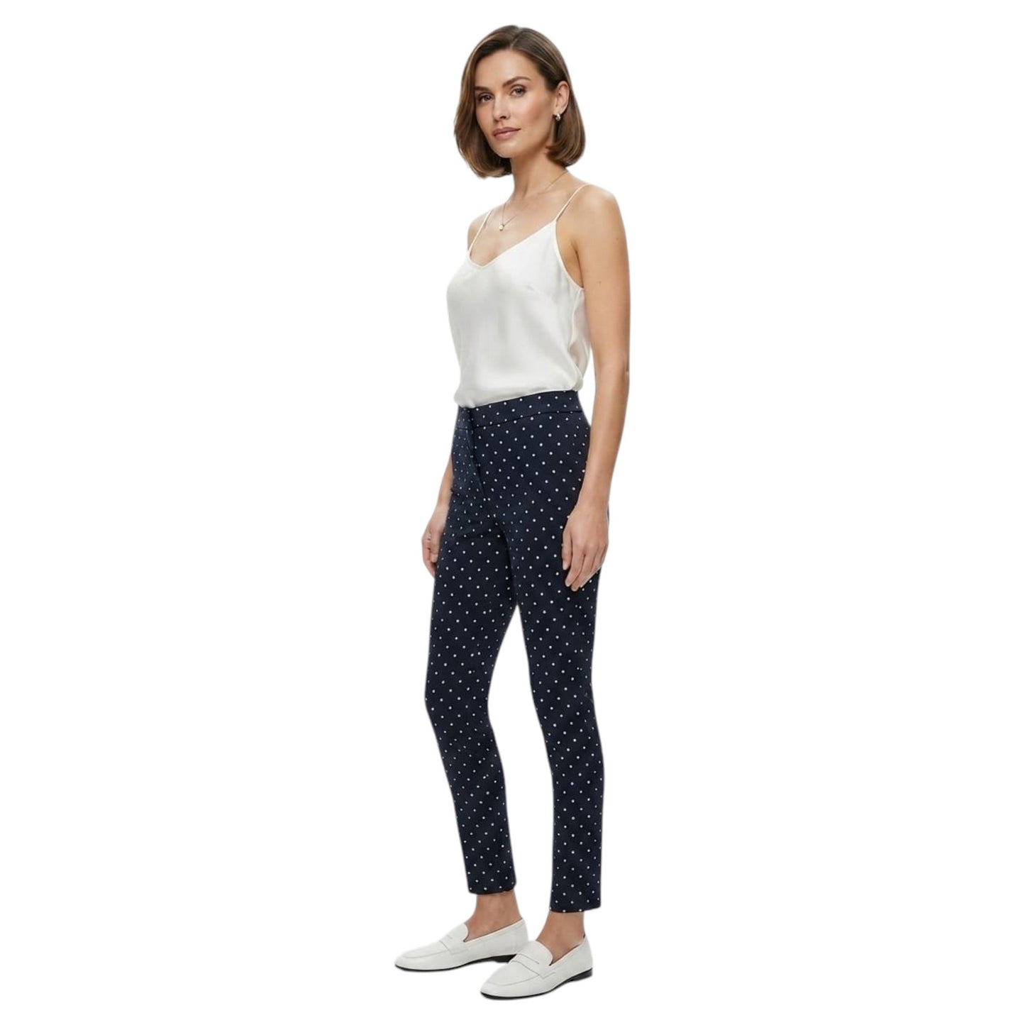 Women's Printed Pants,Navy