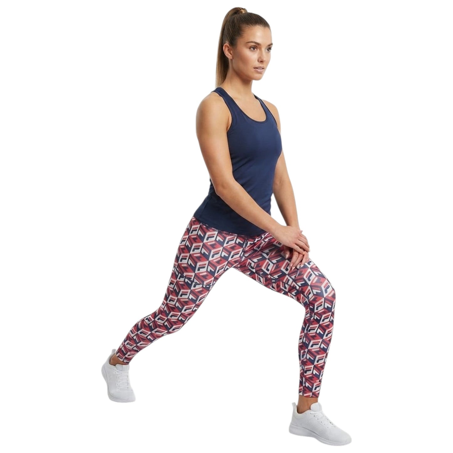 Women's Printed Sport Pants,Multi