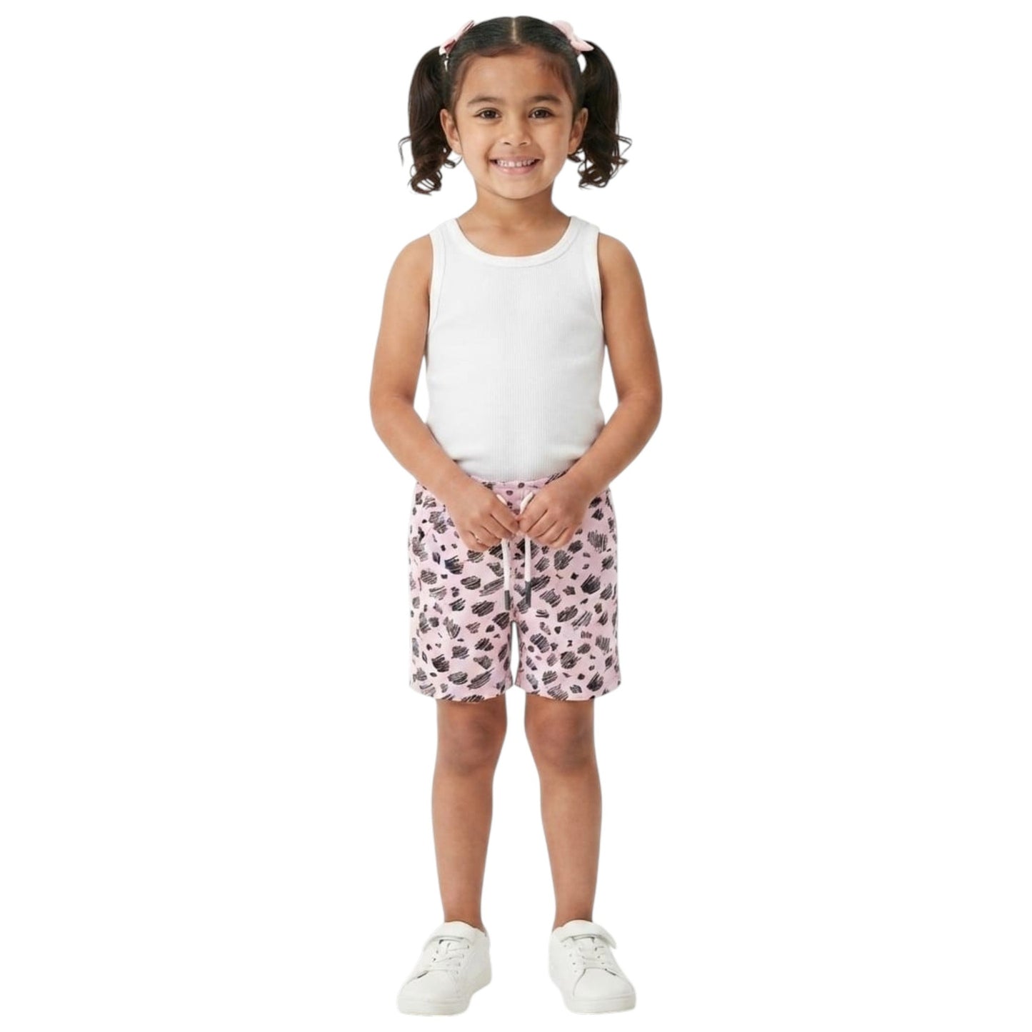 Kids Girl's Printed Short,Pink
