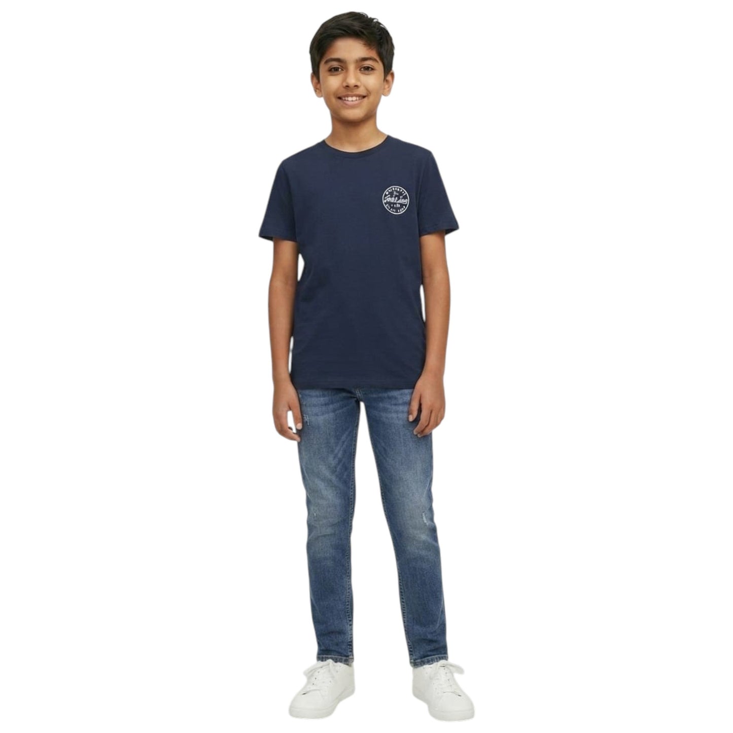 Kids Boy's Plain Top,Navy