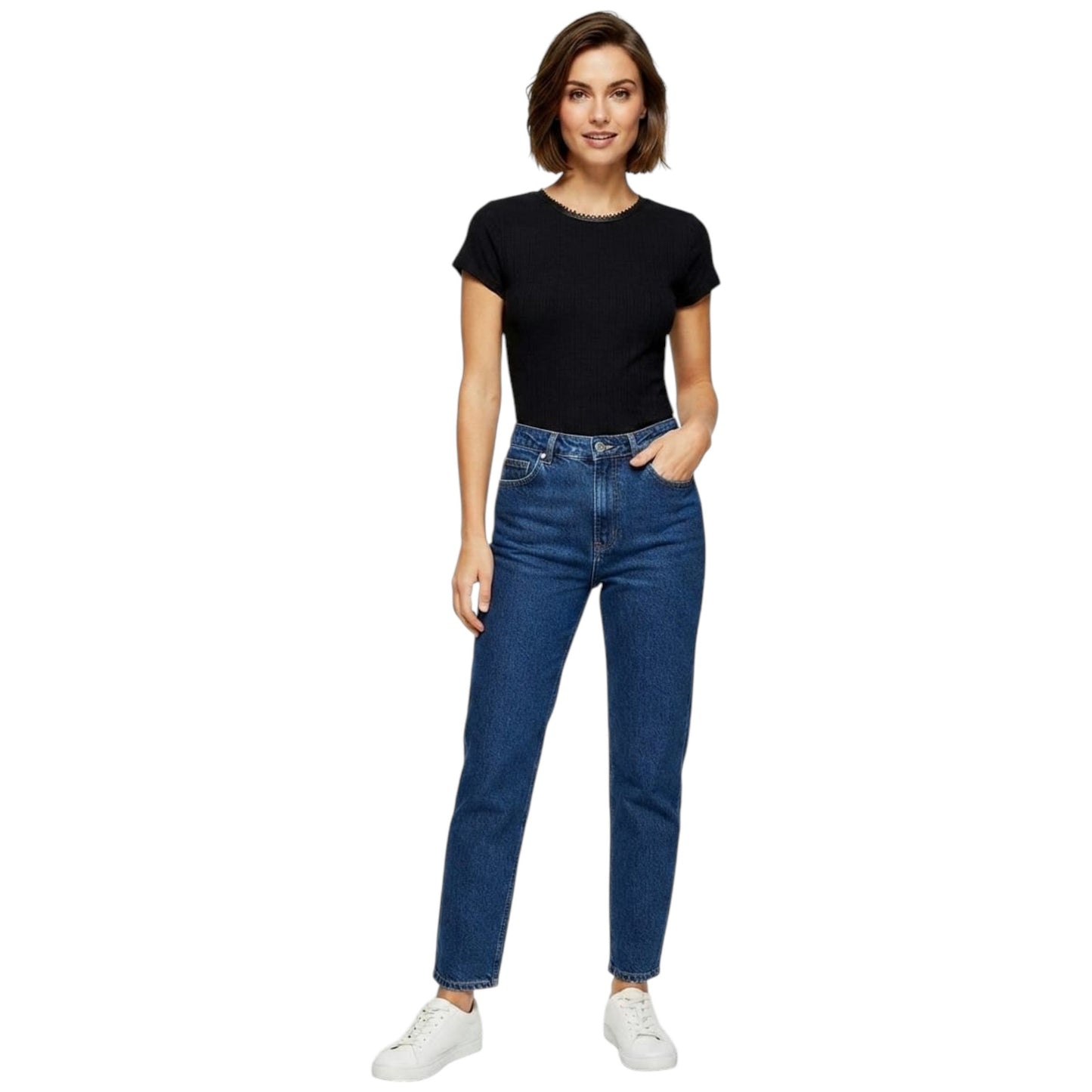 Women's Textured Top,Black