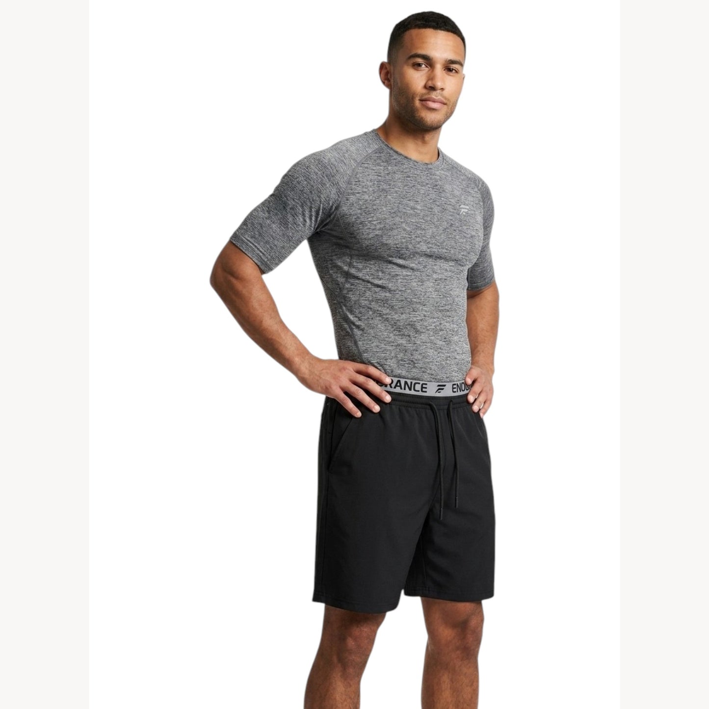 Men's Plain Sport Short,Black