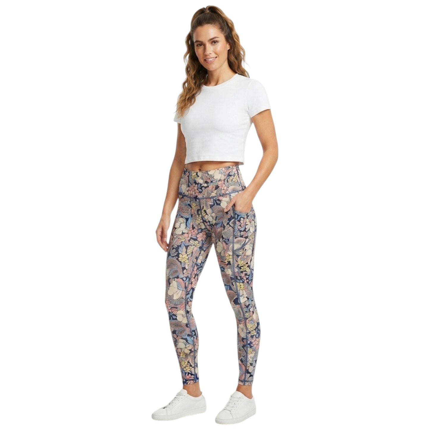 Women's Printed Legging ,Multi
