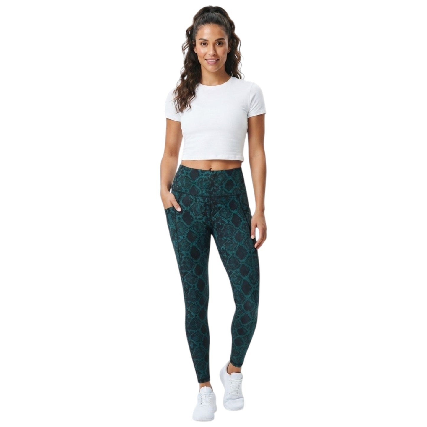 Women's Printed Legging ,Multi