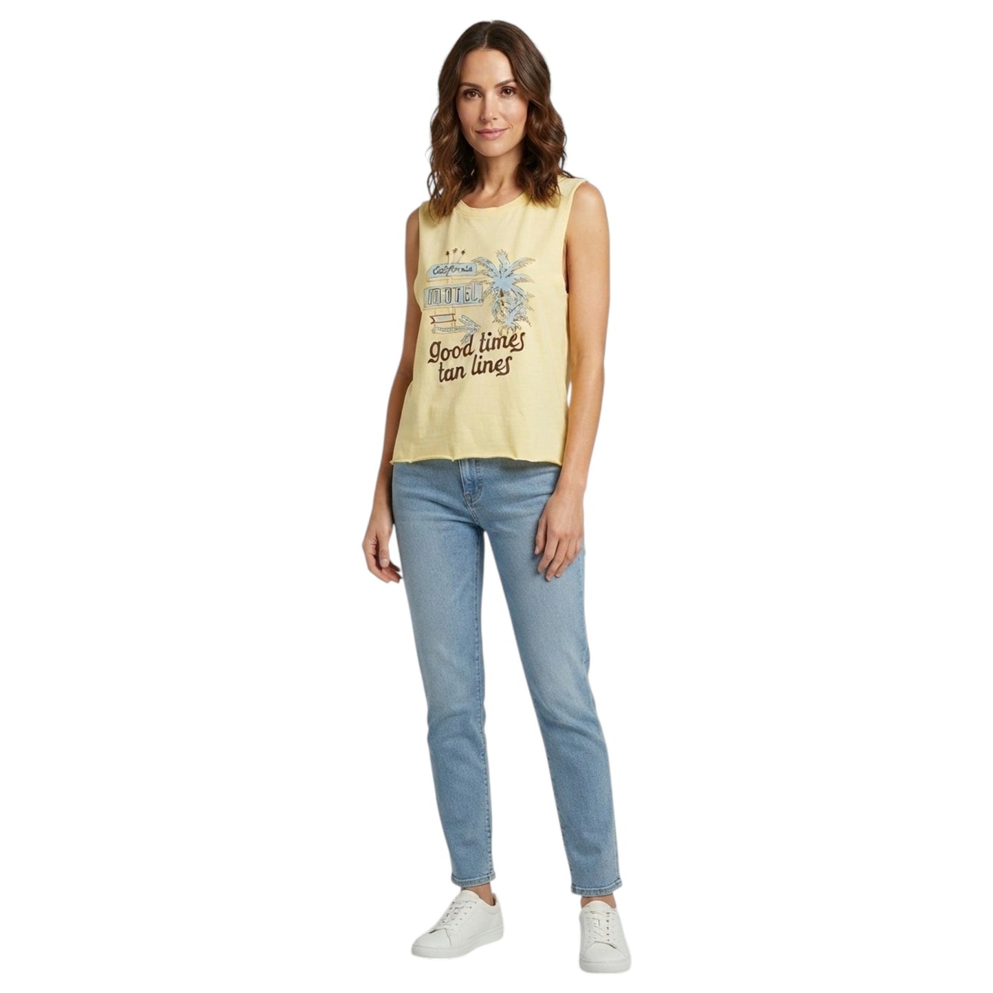 Women's Printed Top,Yellow