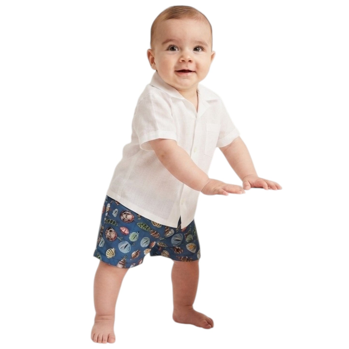 Kids Boy's Printed Swim Short,Multi