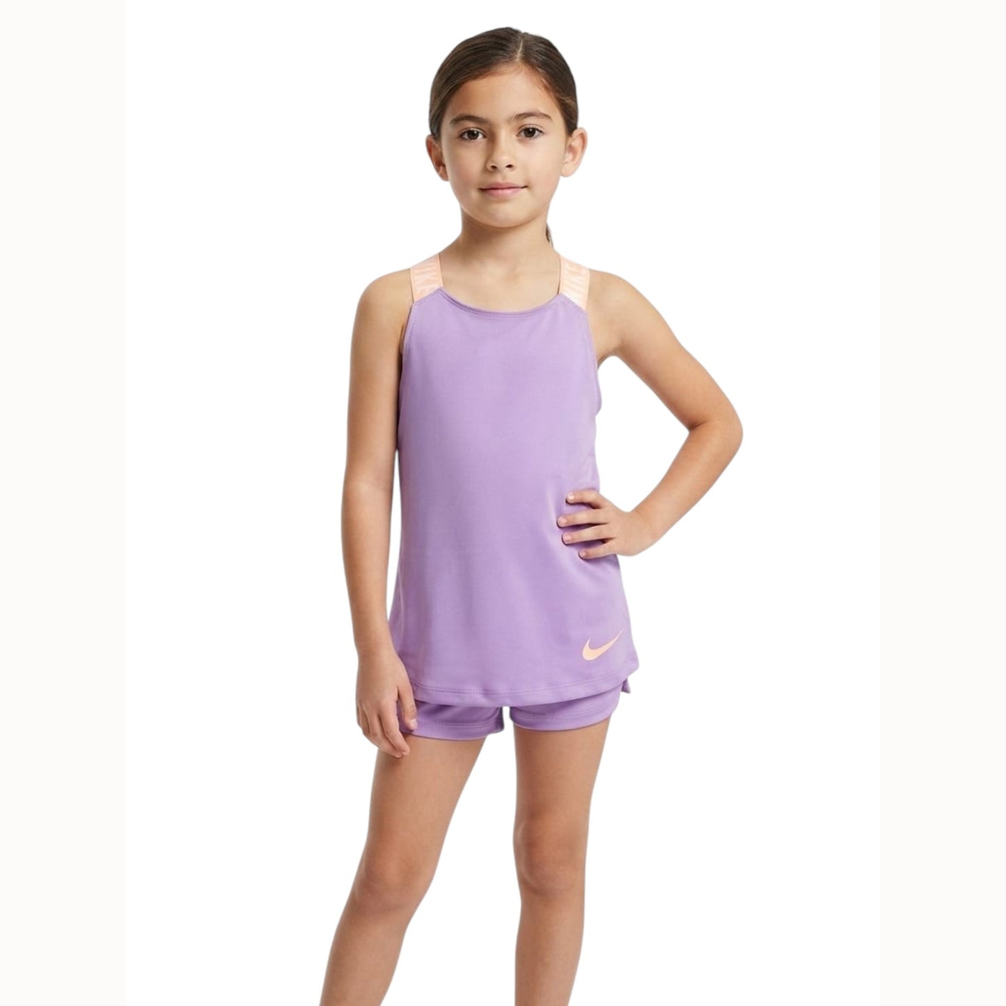 Kids Girl's ColorBlocked Top,Mauve