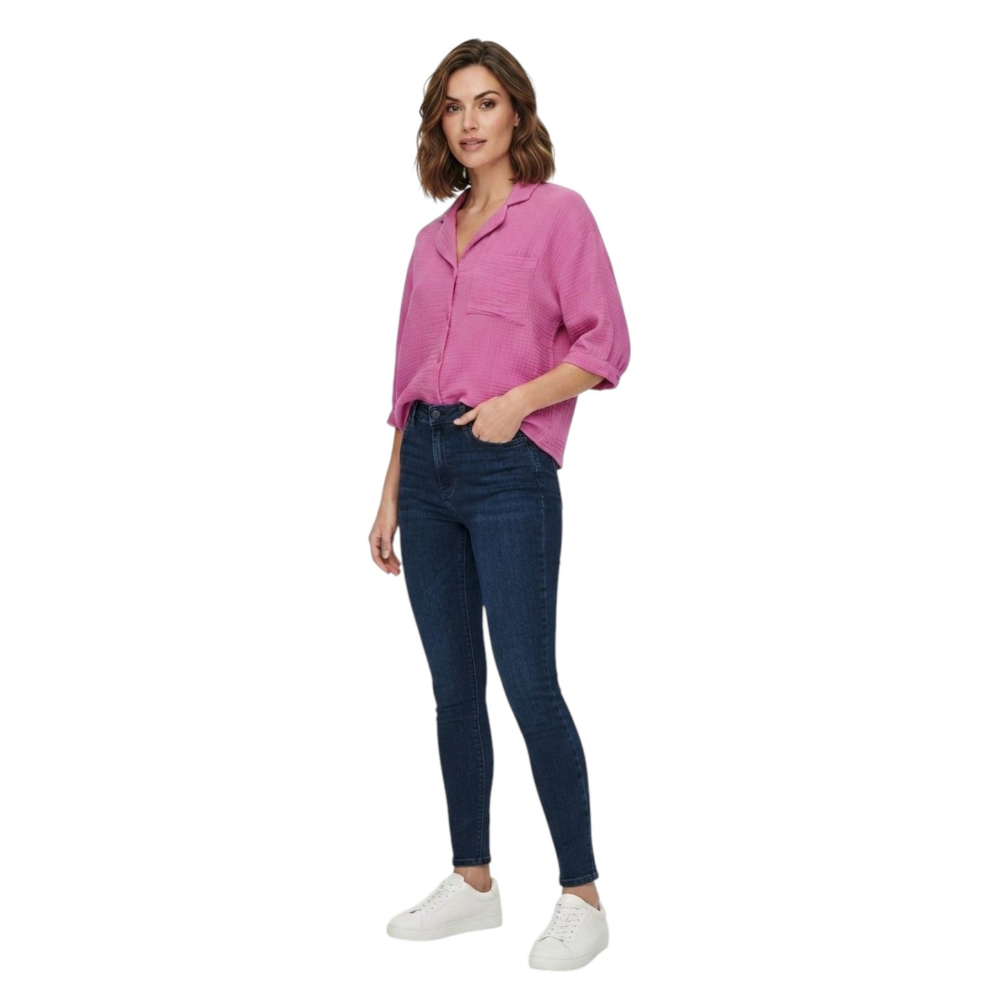 Women's Plain Dress Shirt,Light Mauve