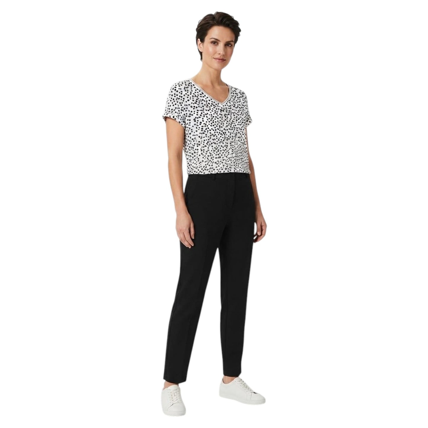 Women's Printed Top,White
