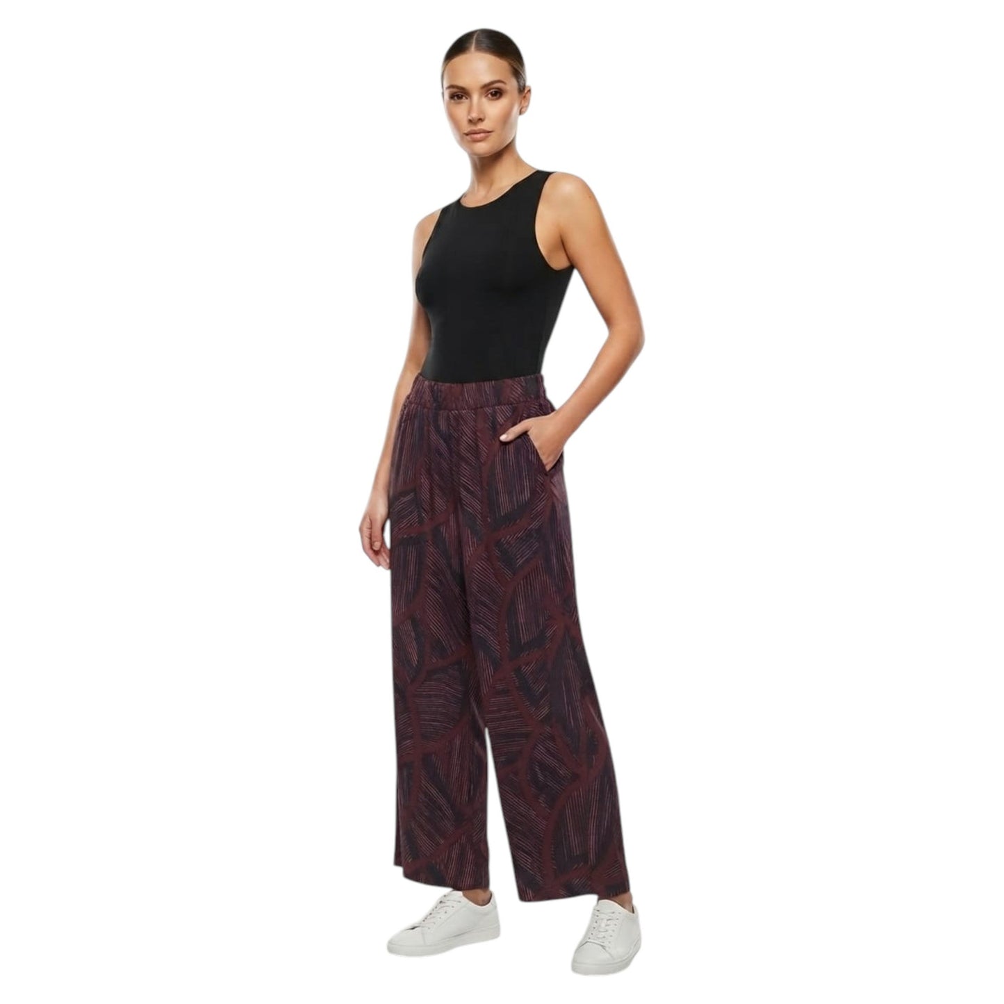 Women's Printed Pant,Multi