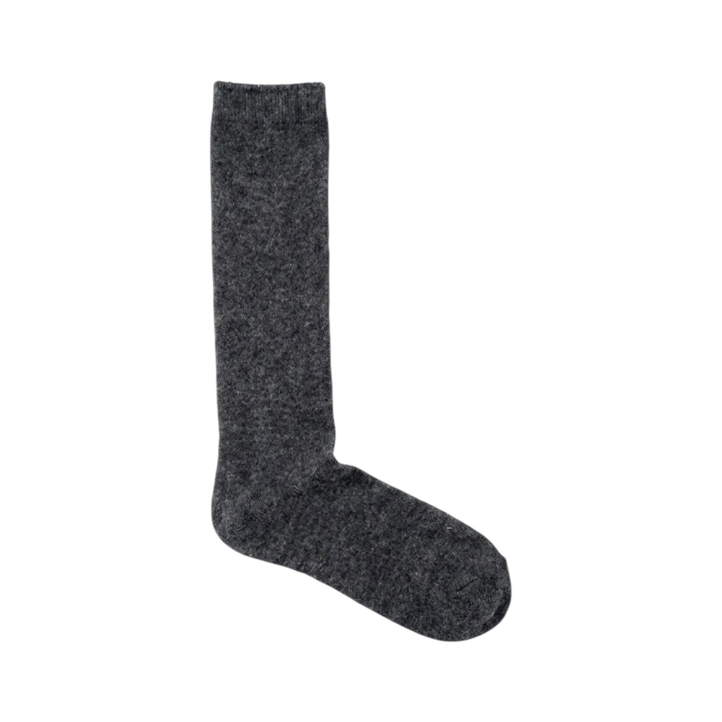 Kids Girl's Knitted Long Thin Socks,Drak Grey