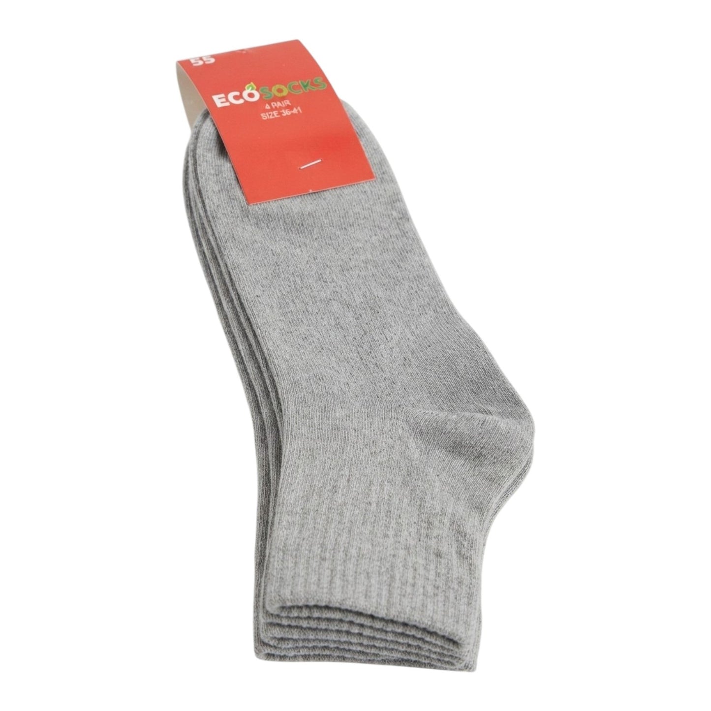 Men's Knitted Socks Set 4Pieces,Grey