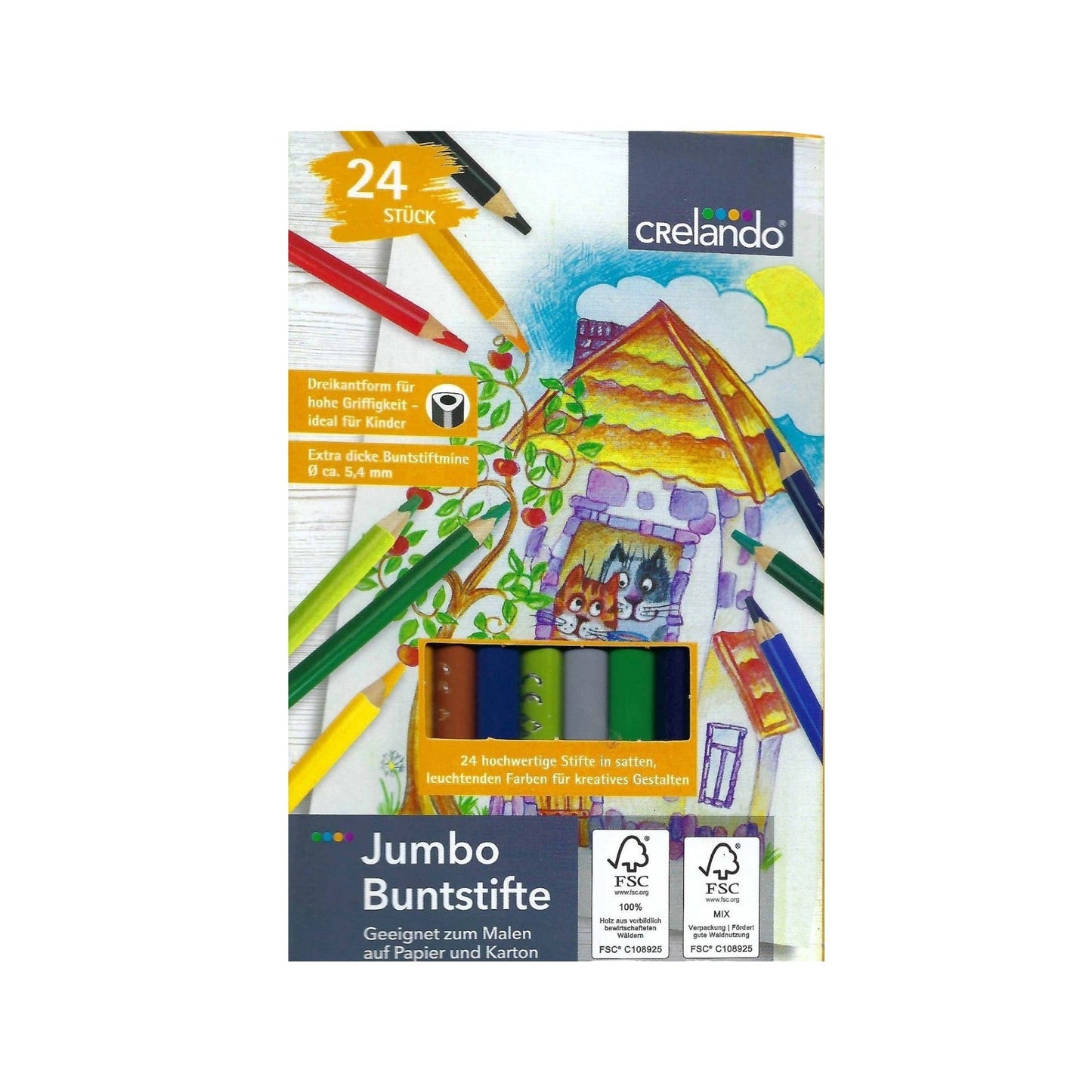 Jumbo Colored Pencils