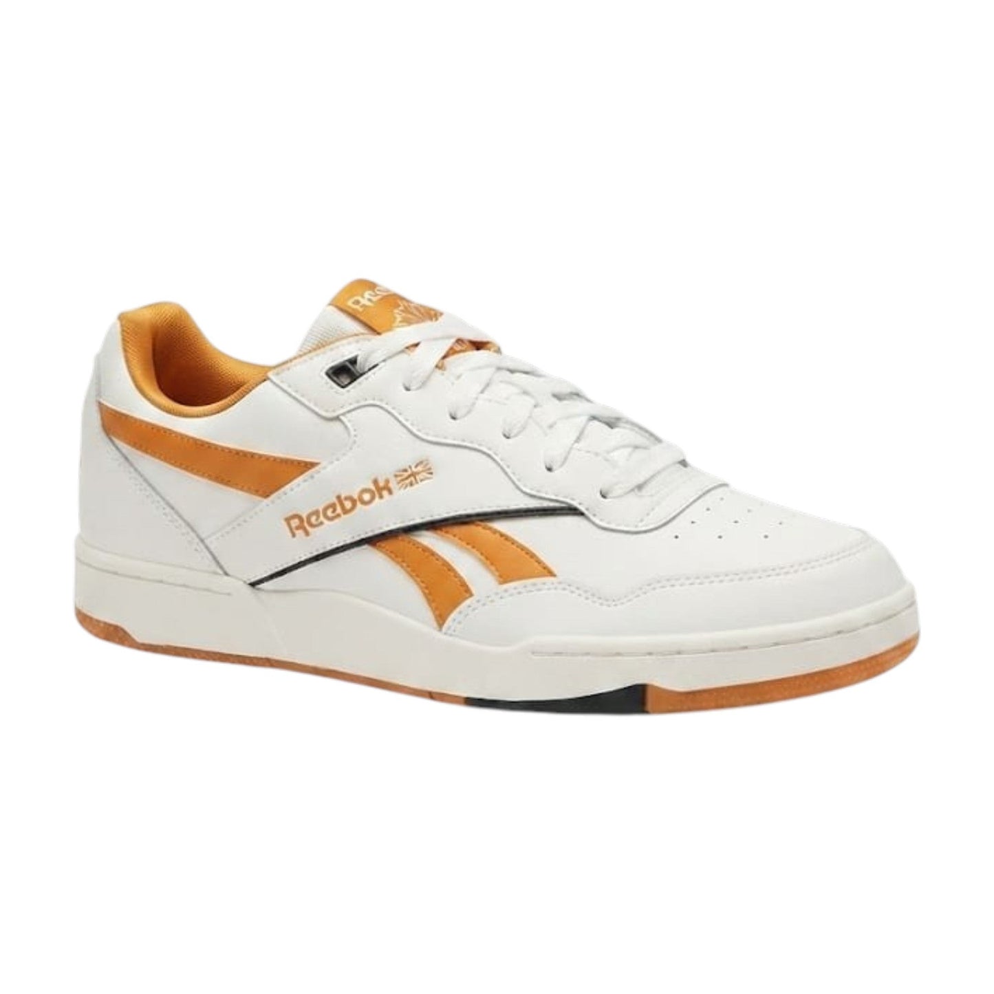 Men's Logo Patched Shoes,White