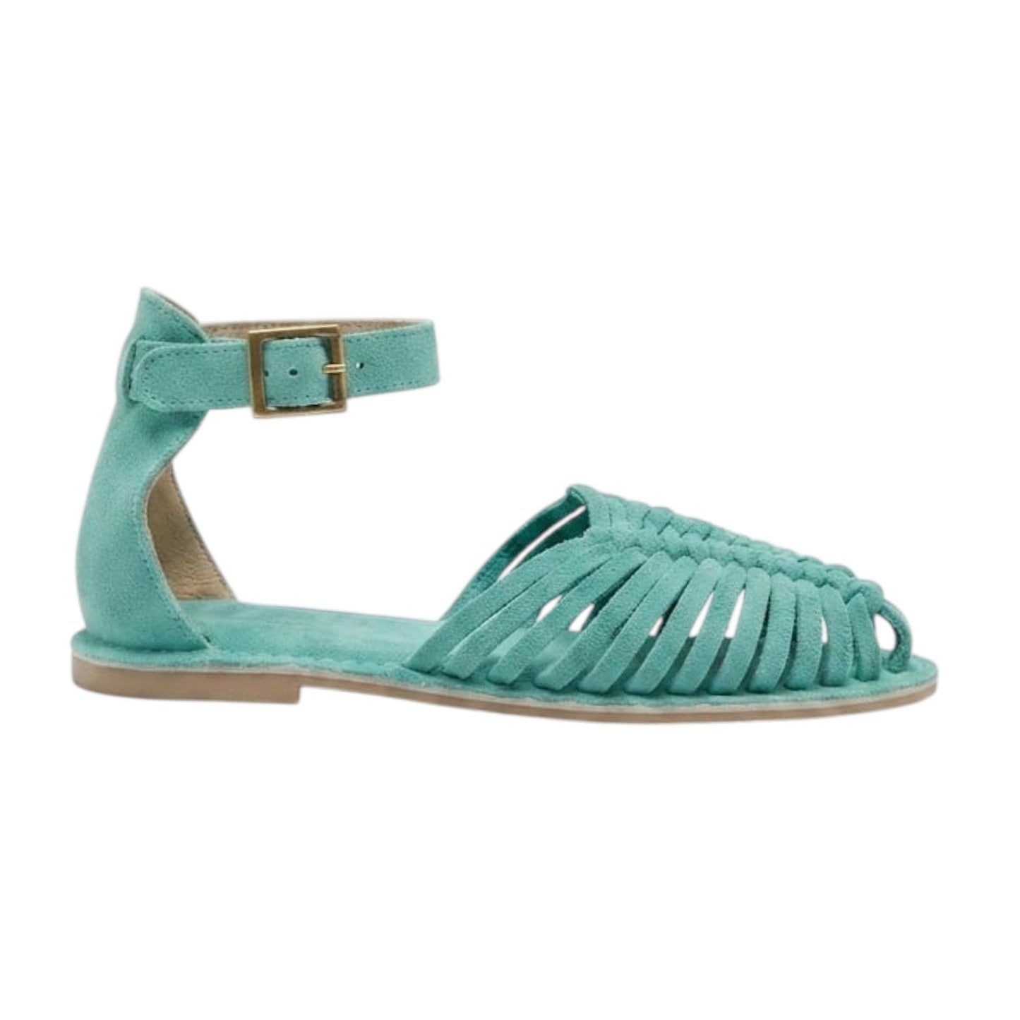 Women's Textured Sandals,Mint Green