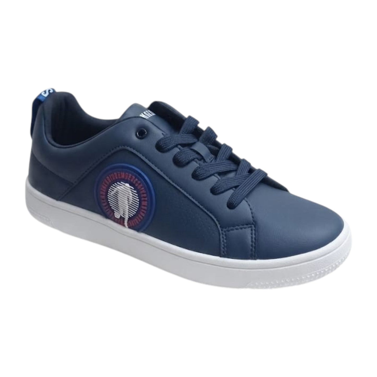 Kids Boy's Logo Patched Shoes,Navy