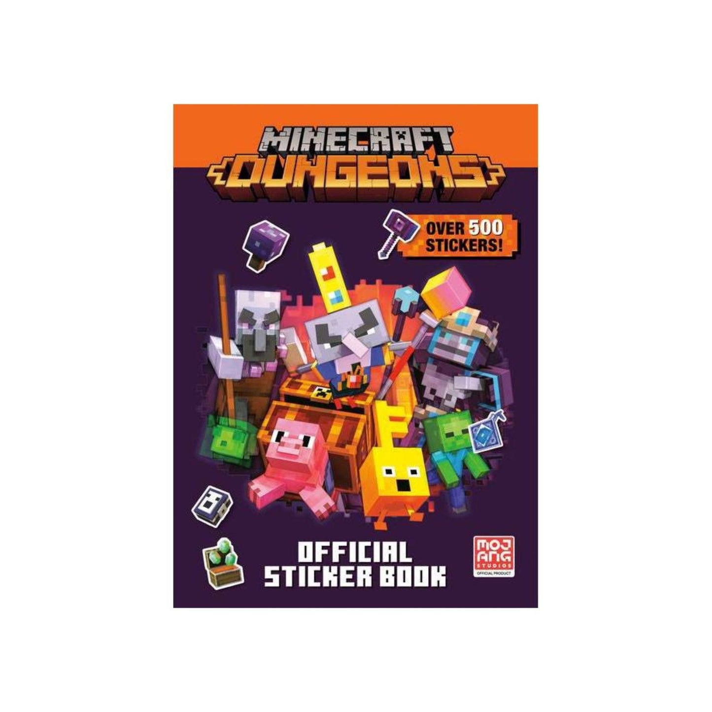 Official Dungeons Sticker Book (Minecraft)