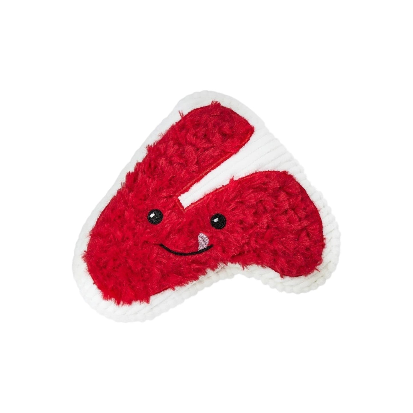 Steak Plush Dog Toy