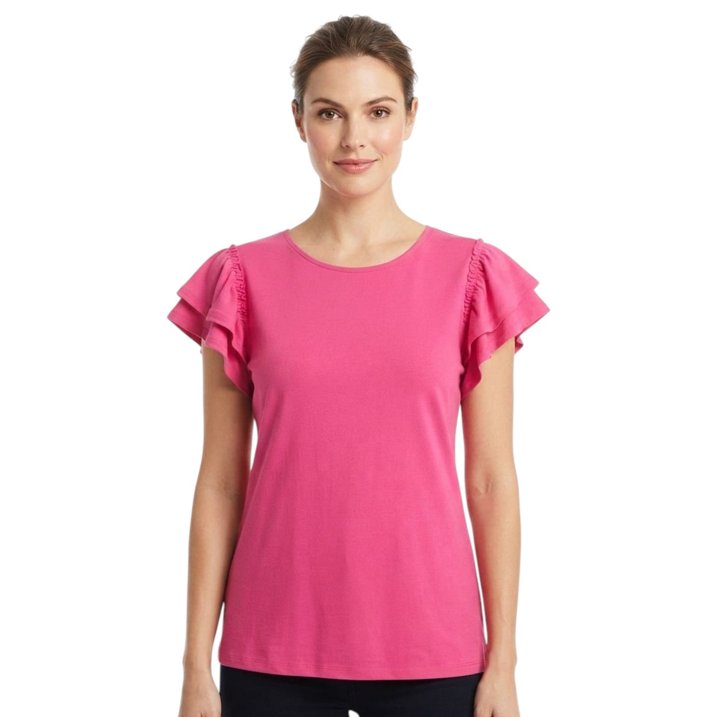 Women's Plain Top,Pink