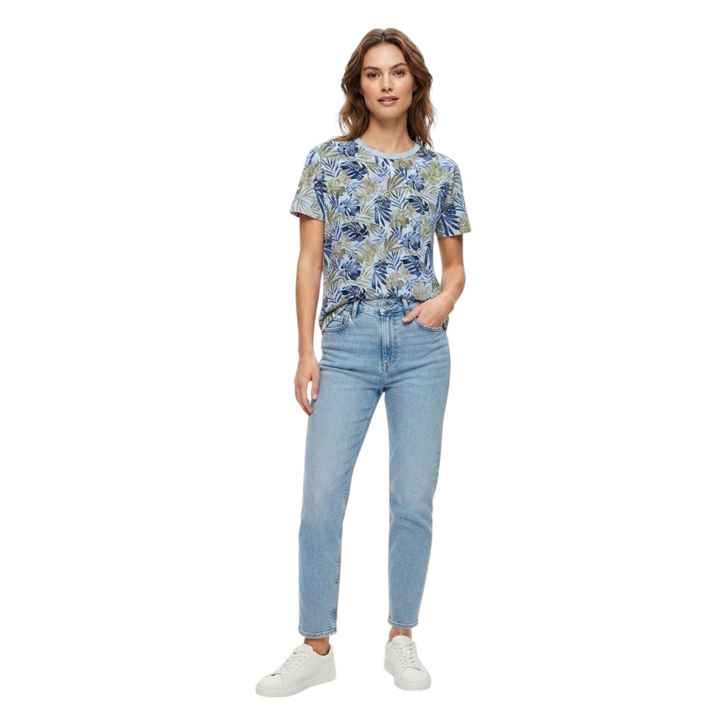 Women's Printed Top,Multi