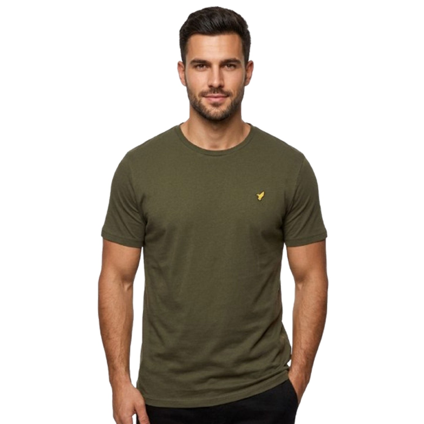 Men's Plain Top,Olive