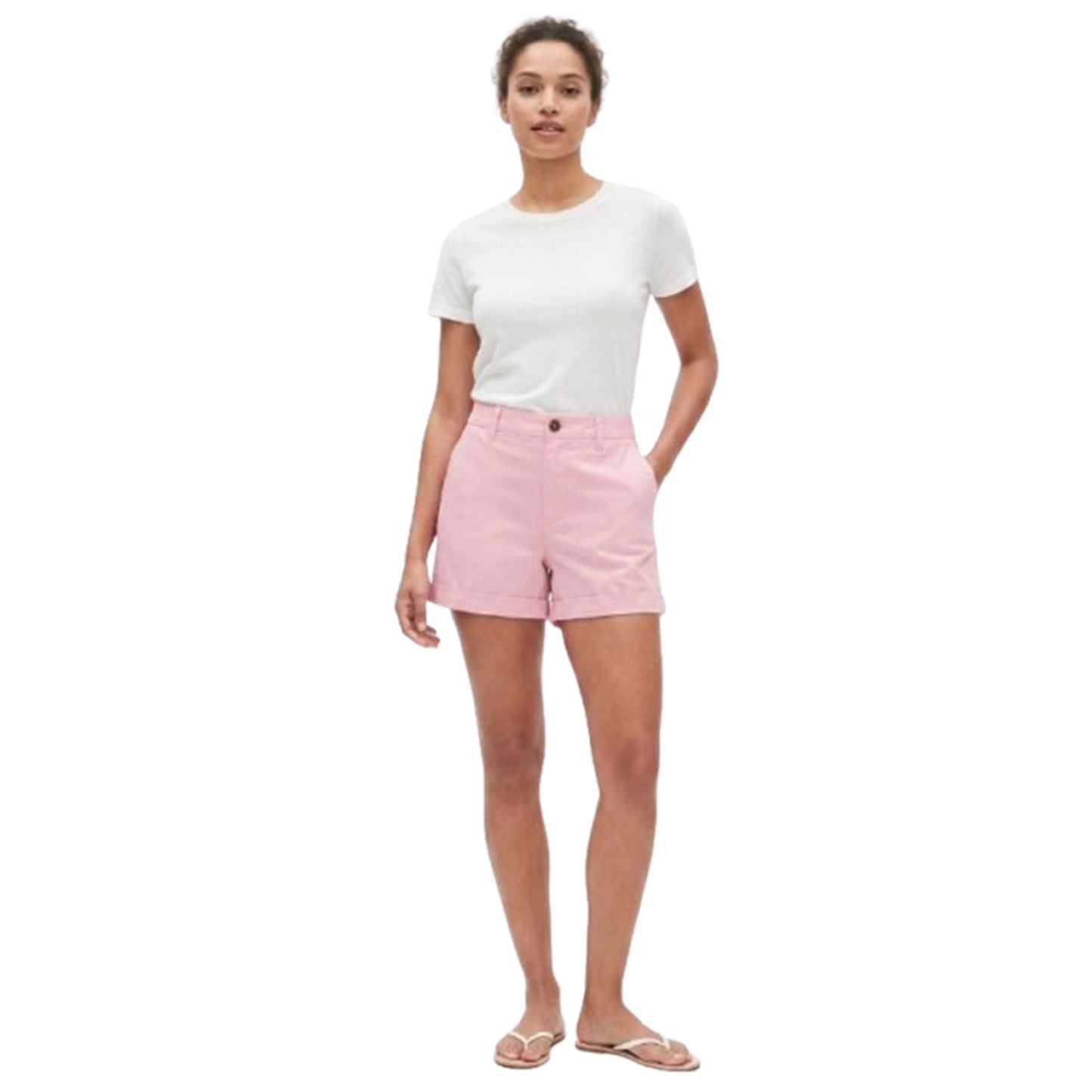 Women's Plain Short,Pink