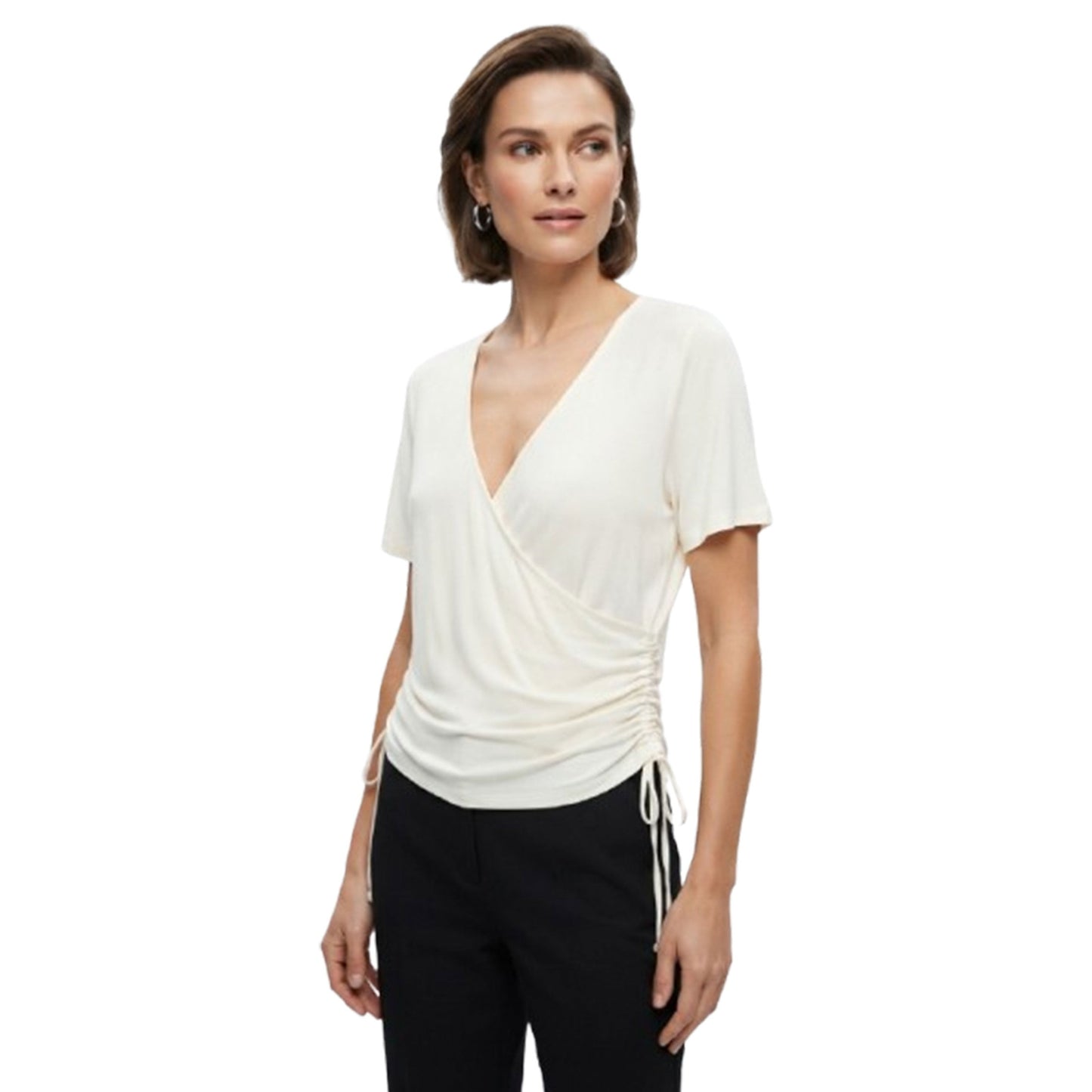 Women's Plain Solid Top,White