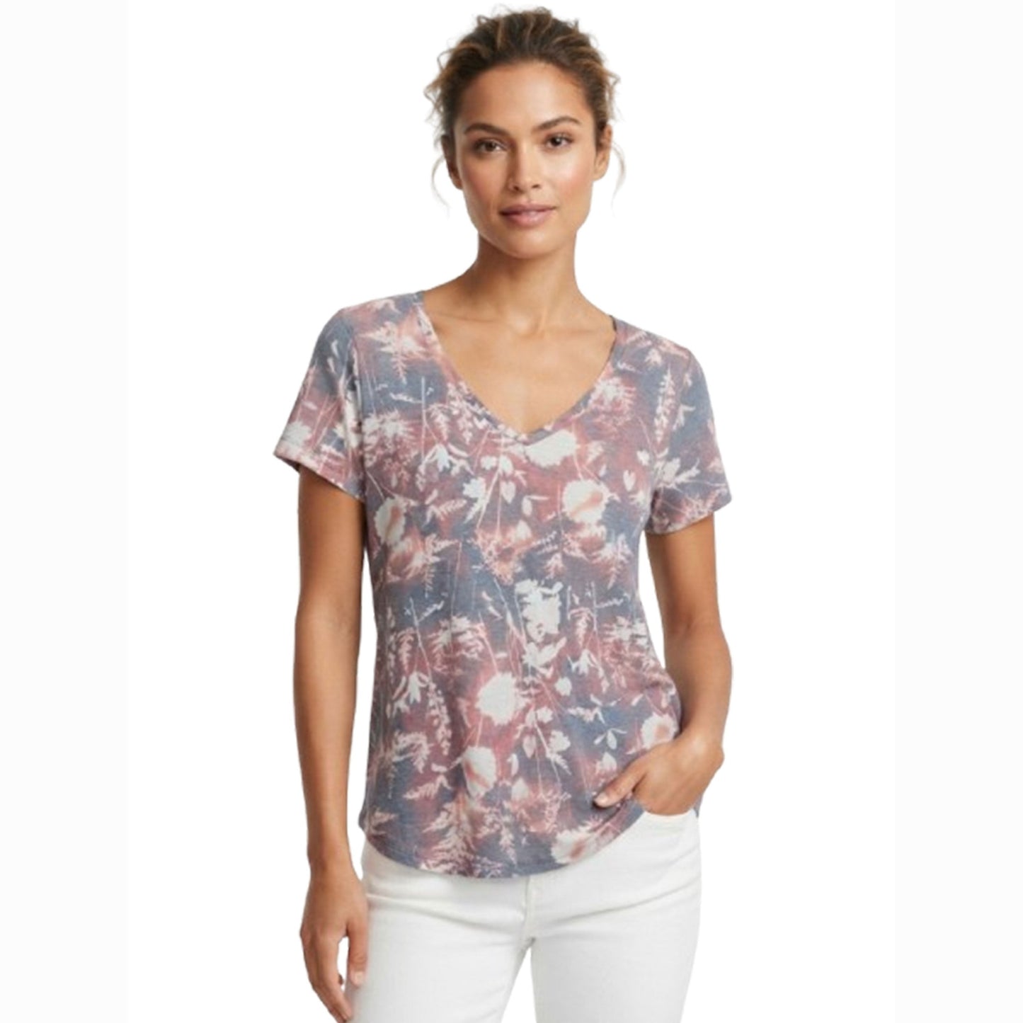 Women's Printed Top,Multi