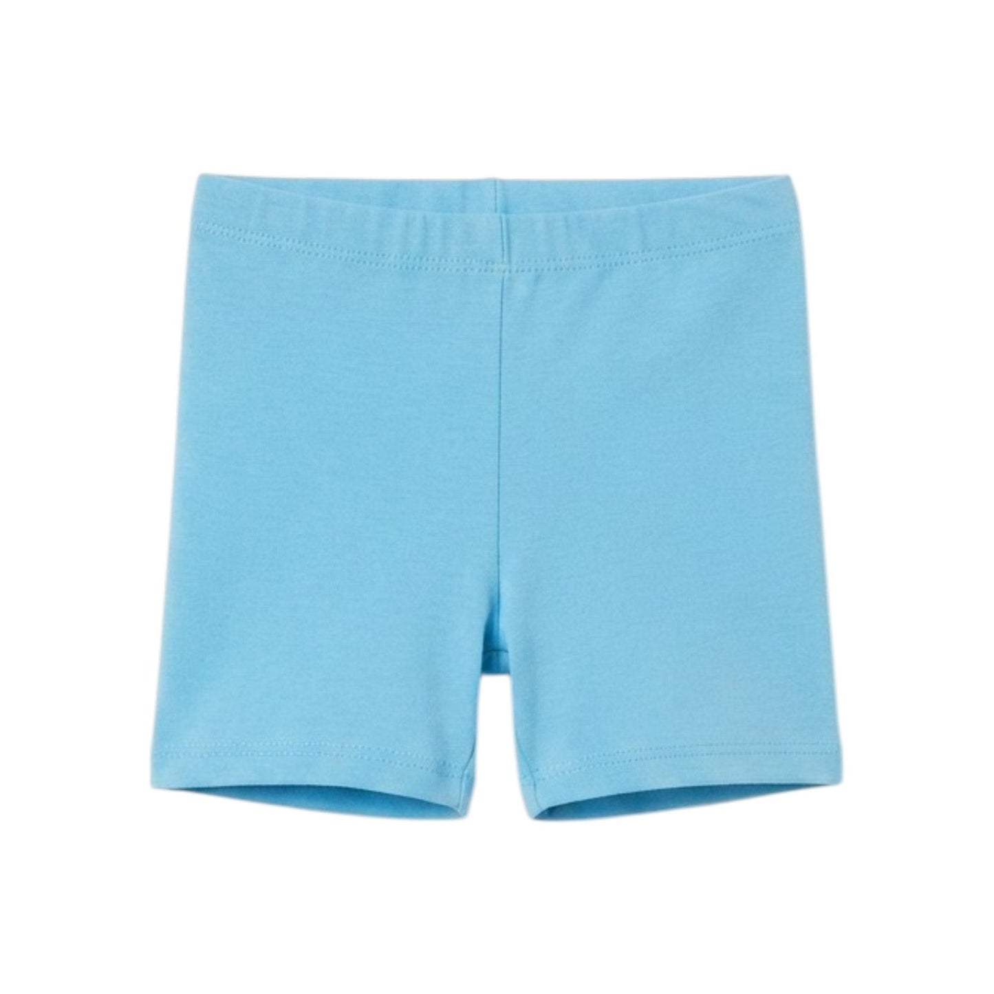 Kids Girl's Plain Solid Short,Turquoise