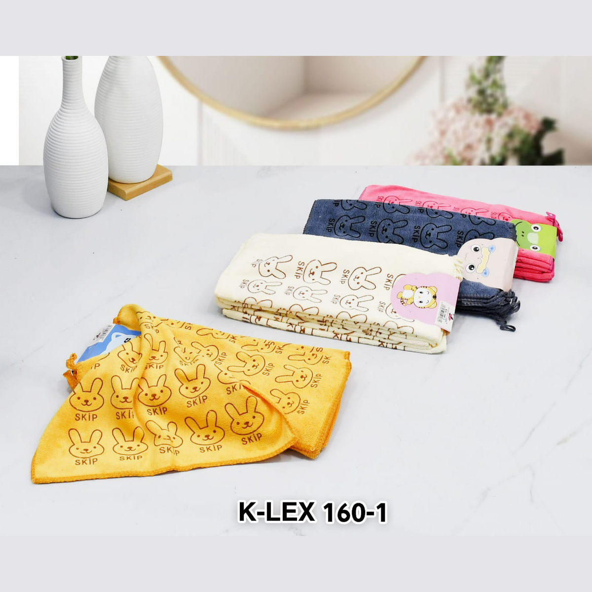 6 Pcs Cotton Kitchen Towel Set