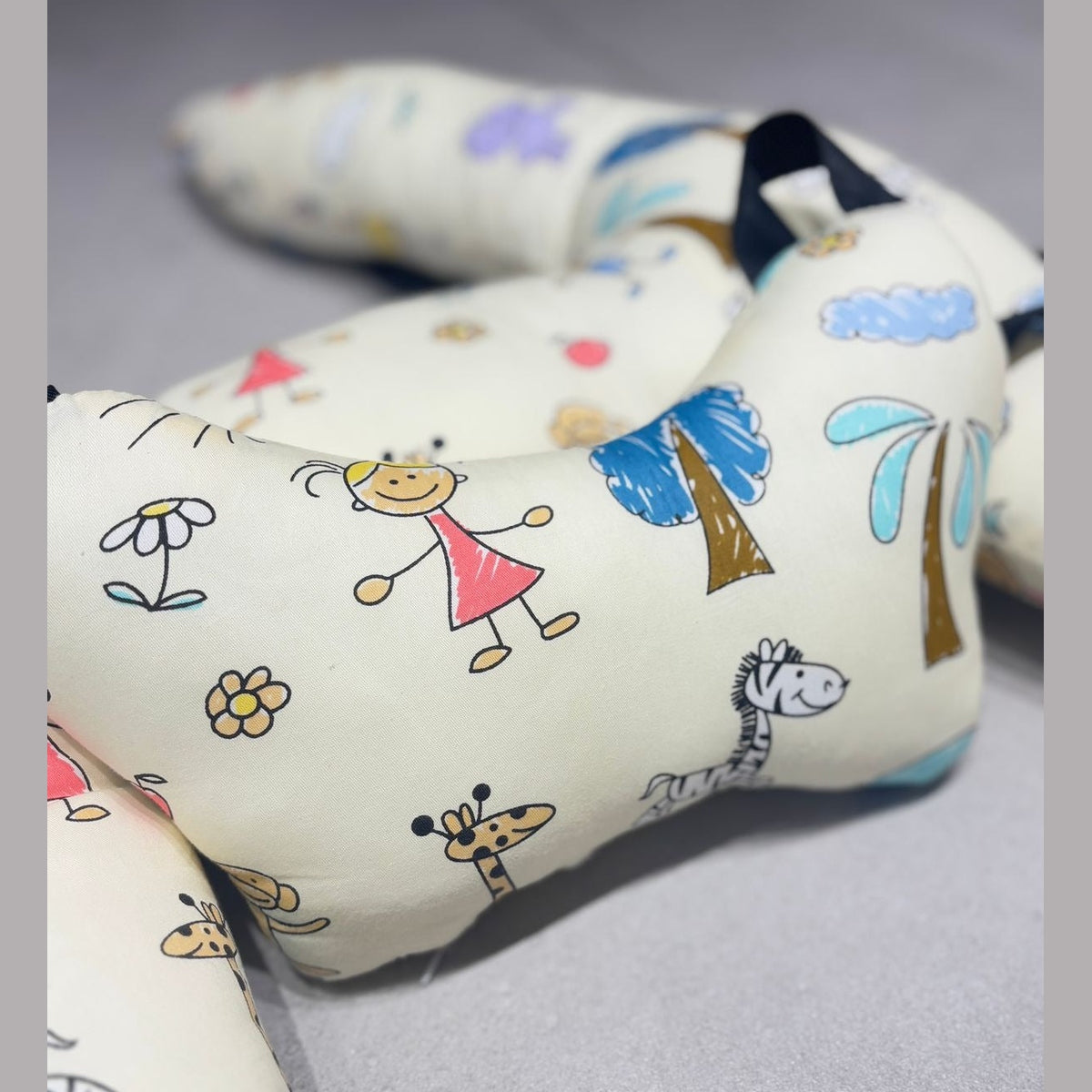 Green Comfy-H Car Pillow