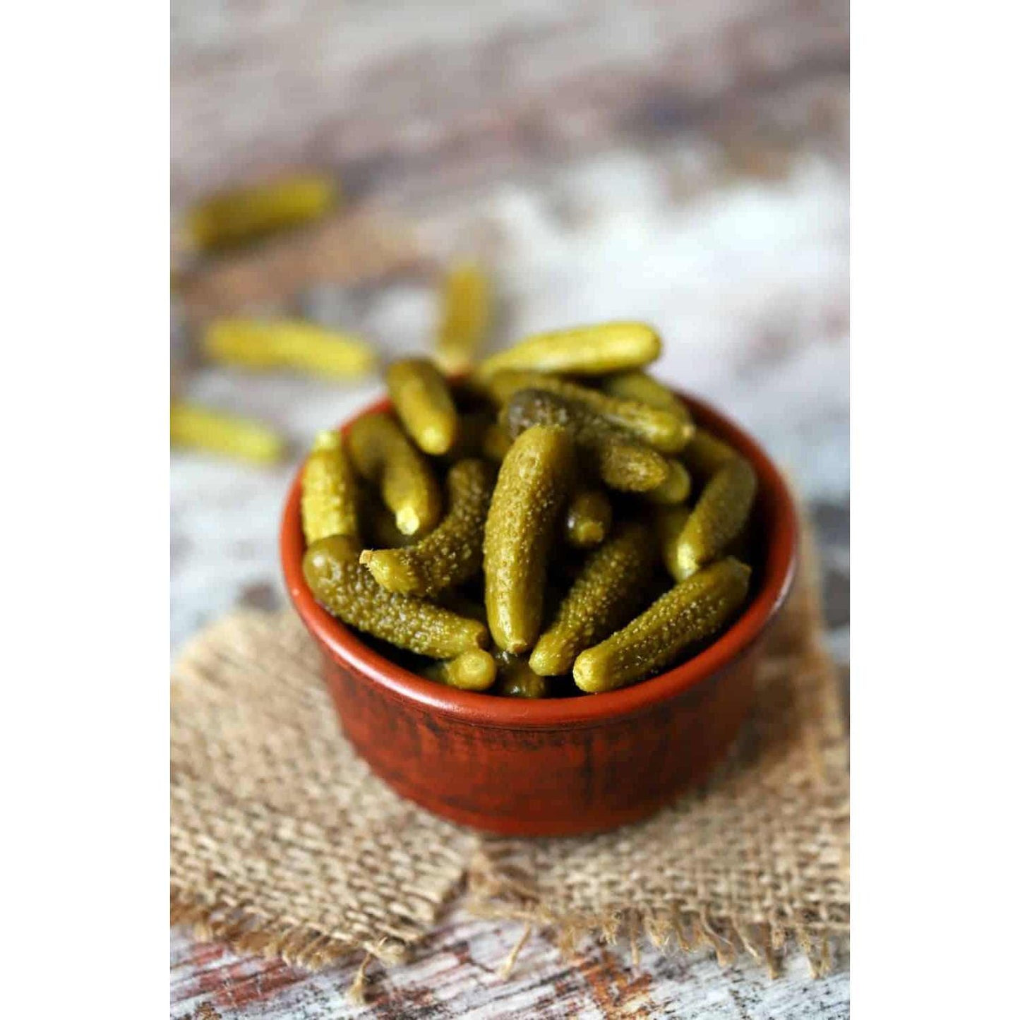 Pickled Cornichons - Tart French Gherkins