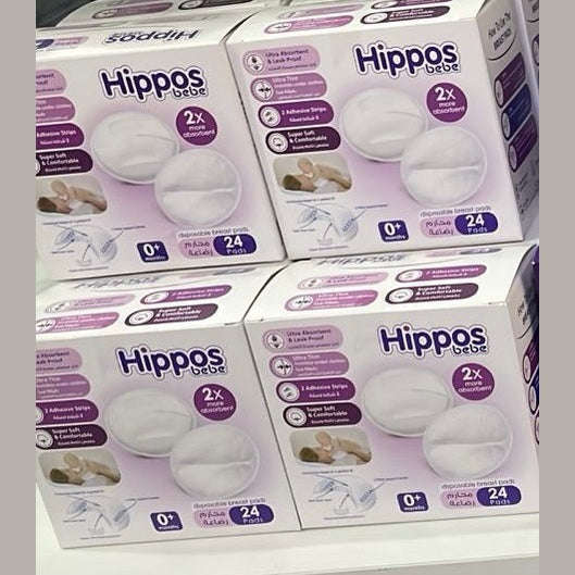 HIPPOS BREAST PADS 24PADS