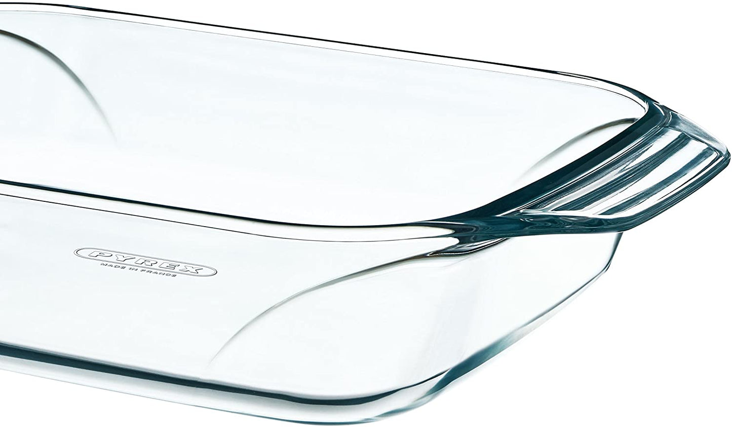 Pyrex optimum rectangular roaster set of 3