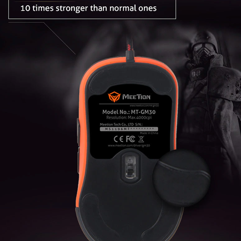 MeeTion GM30 Programmable Classic Gaming Mouse - Medaid International