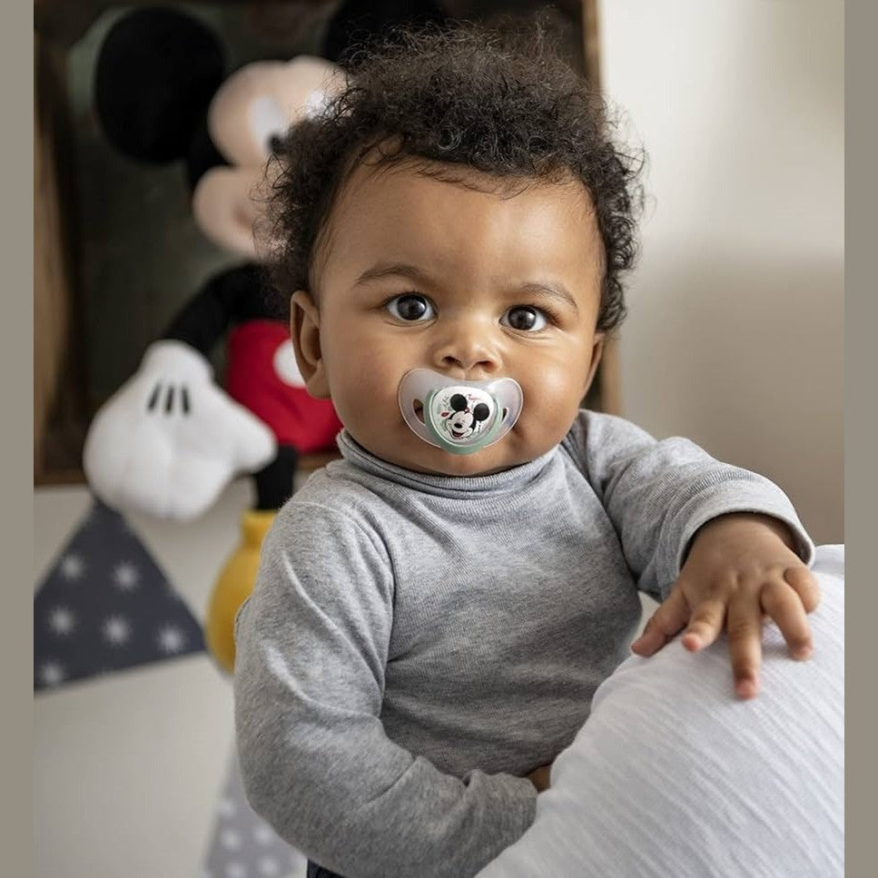 Tigex Smart Silicone Pacifier with Mickey Mouse Design